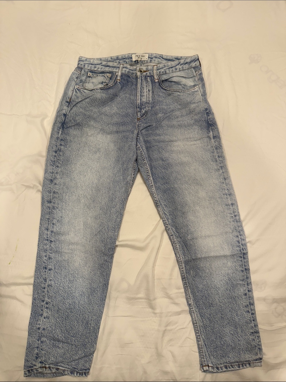 rag & bone Light Blue Washed Miramar Men’s Jeans
